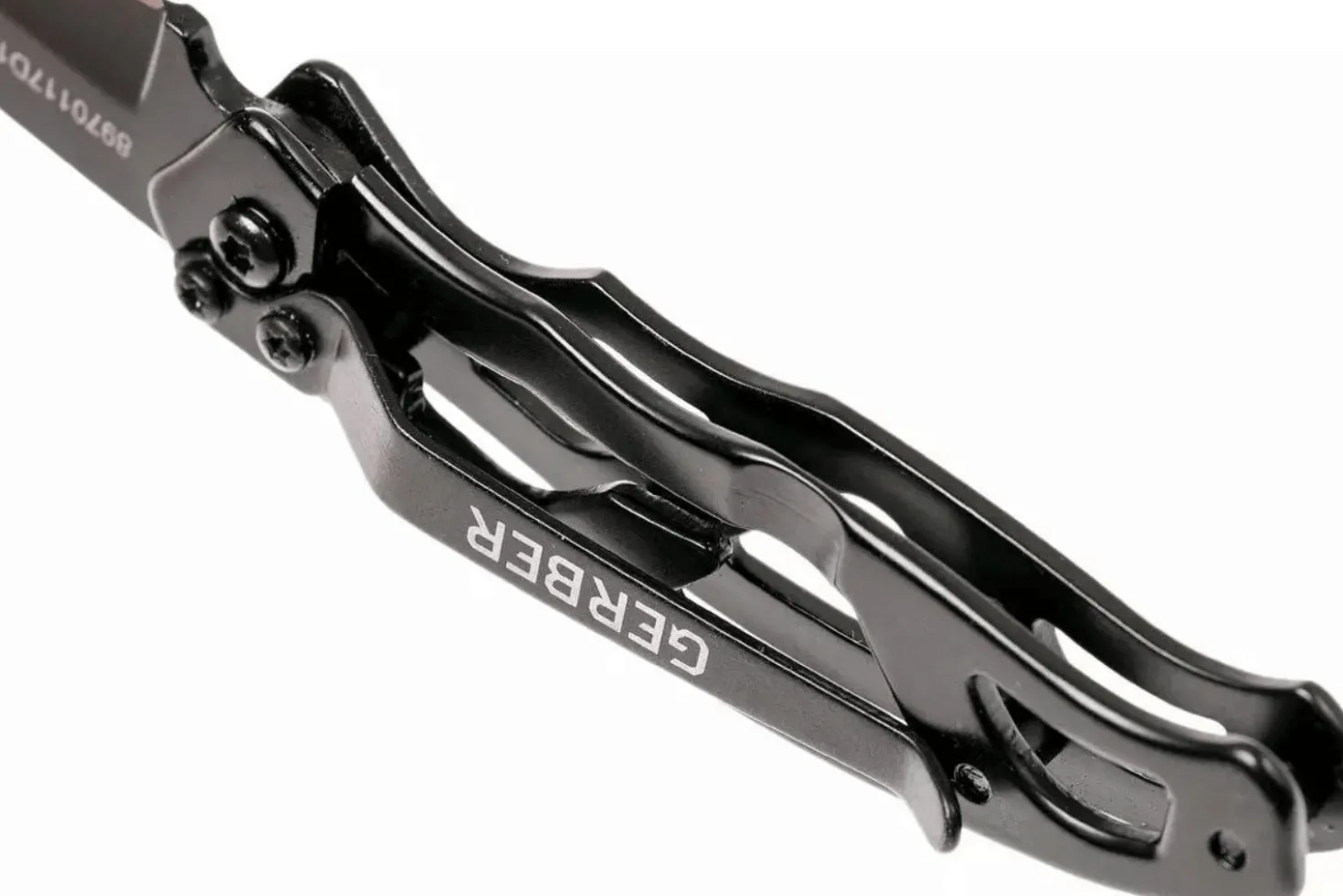 Couteau pliant Gerber Paraframe Mini Tanto GE003631 manche ajouré en acier 7,9cm