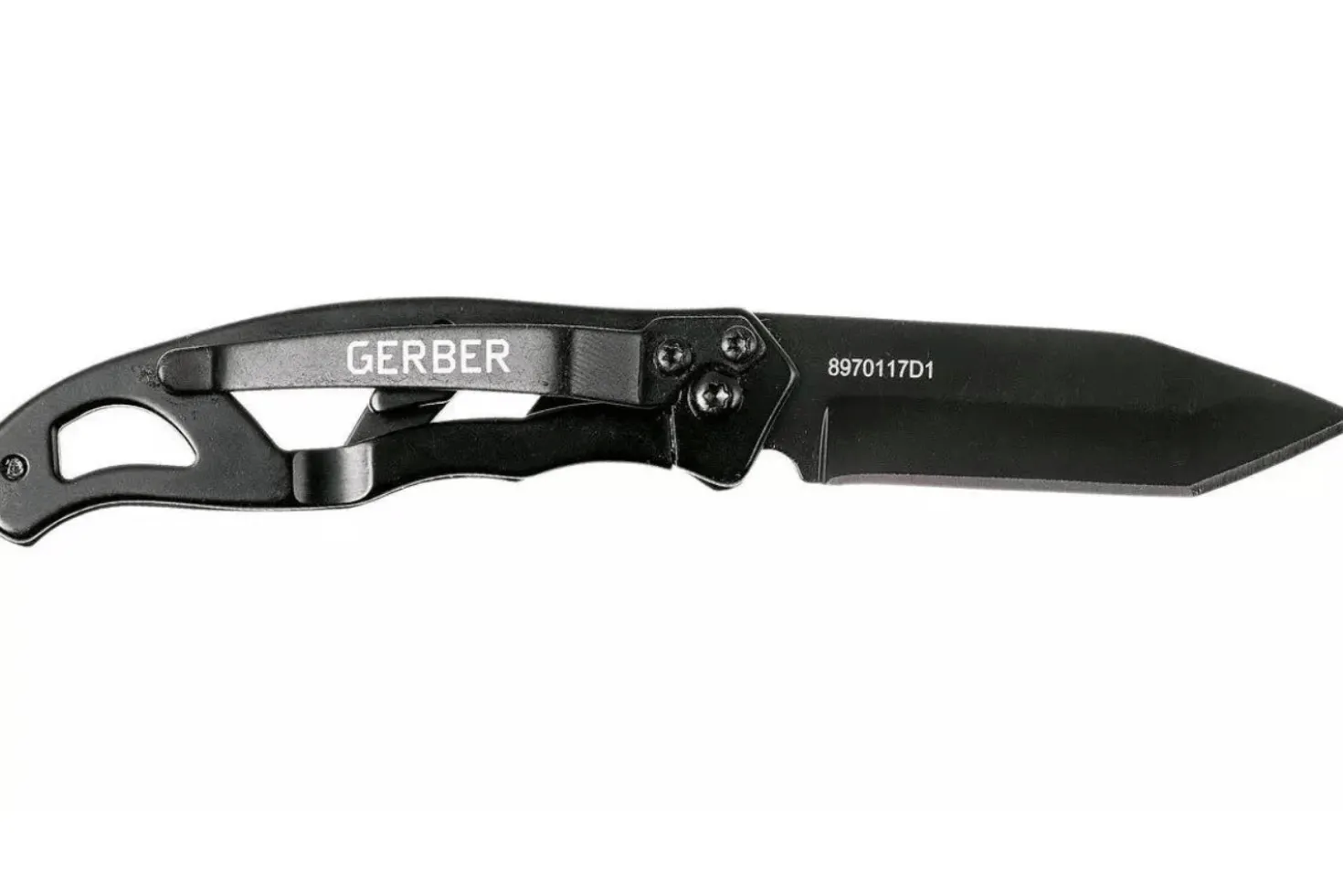 Couteau pliant Gerber Paraframe Mini Tanto GE003631 manche ajouré en acier 7,9cm