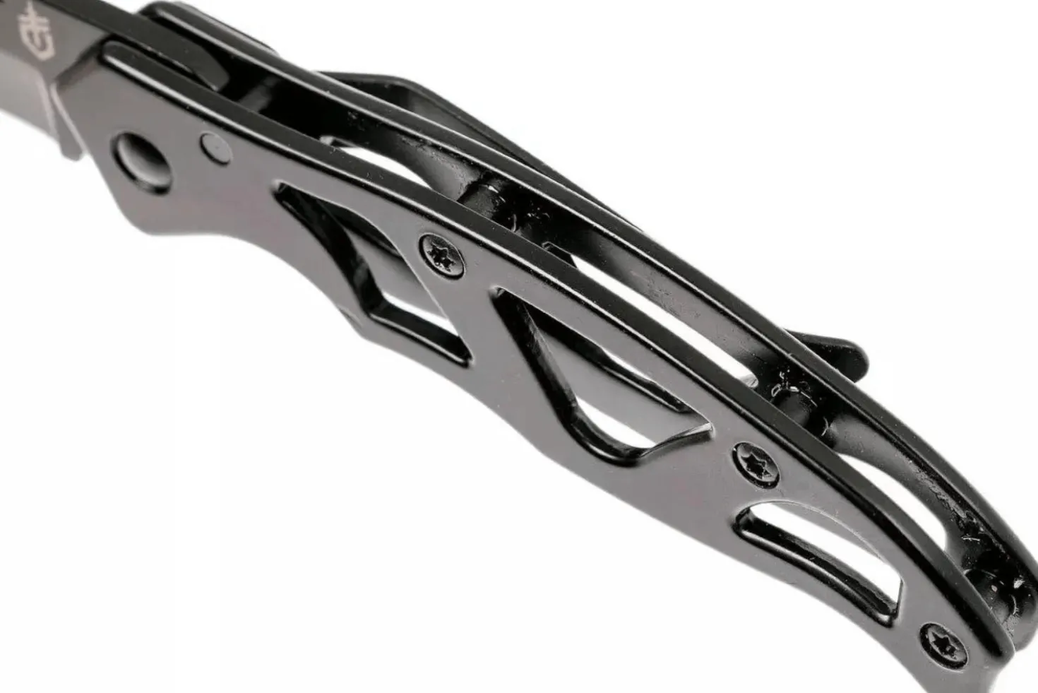 Couteau pliant Gerber Paraframe Mini Tanto GE003631 manche ajouré en acier 7,9cm