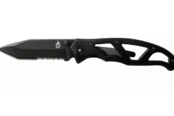 Couteau pliant Gerber Paraframe I Tanto GE003628 manche squelette en acier inox noir 10,5cm