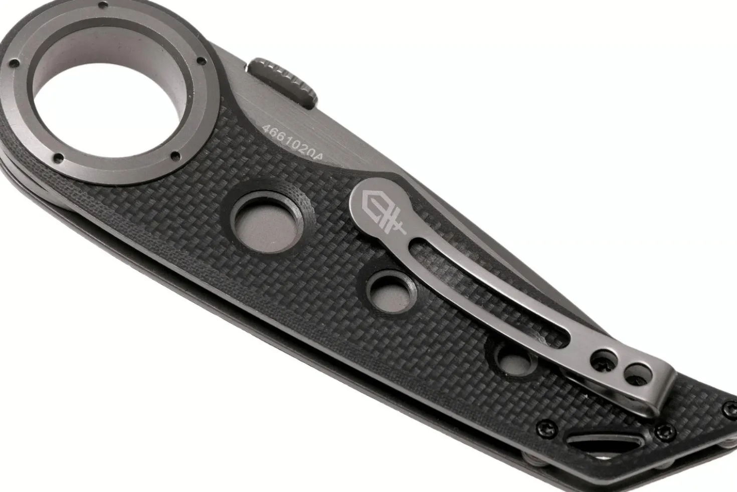 Couteau pliant Gerber Remix Tactical GE003641 lame Tanto manche troué en G10 noir 12cm