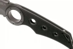 Couteau pliant Gerber Remix Tactical GE003641 lame Tanto manche troué en G10 noir 12cm