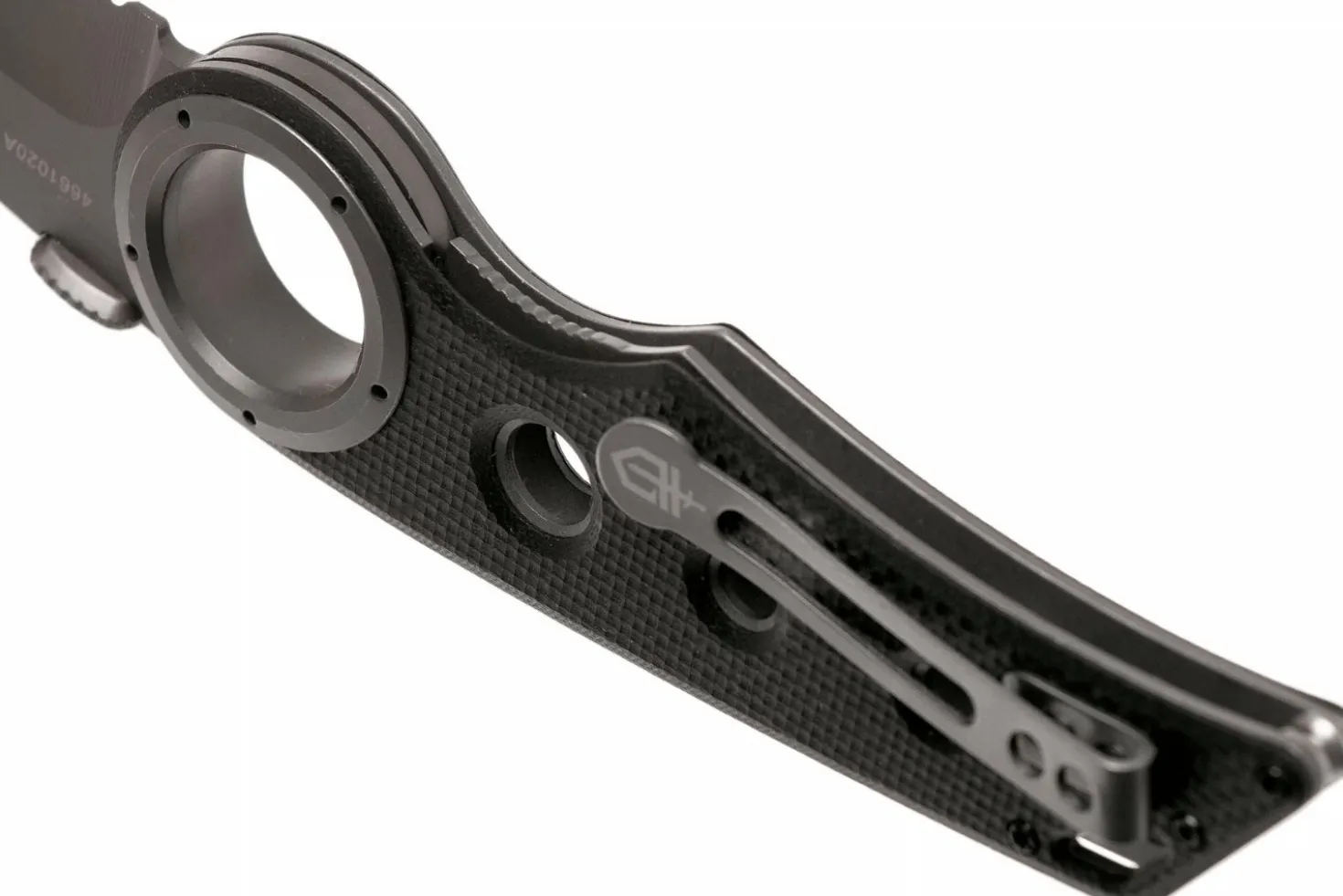 Couteau pliant Gerber Remix Tactical GE003641 lame Tanto manche troué en G10 noir 12cm