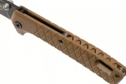 Couteau pliant Gerber Zilch GE001881 blackwashed manche en nylon/fibres de verre coyote 10,3cm