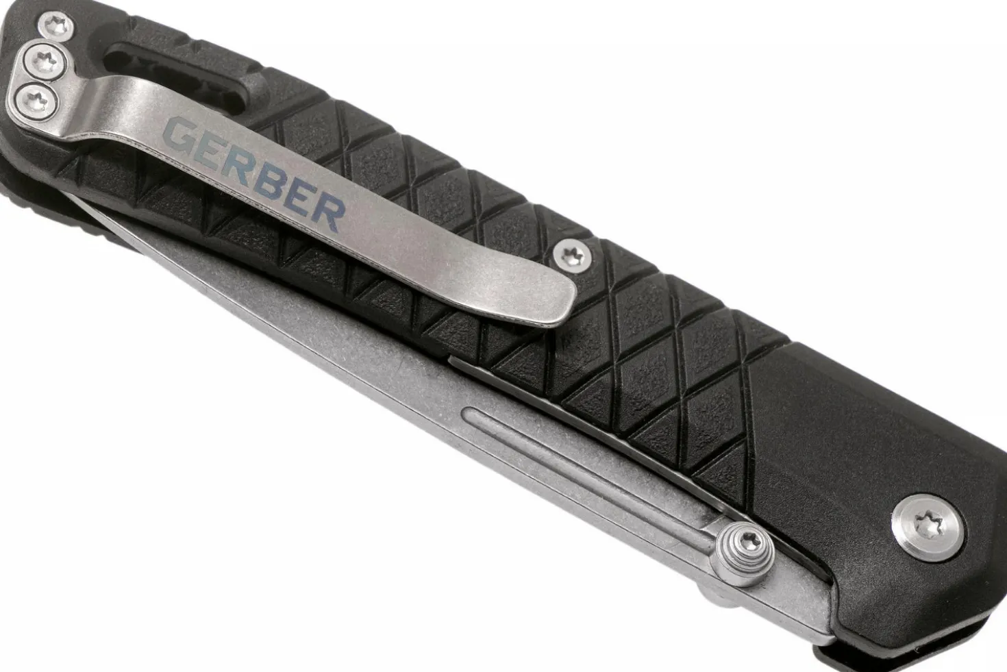 Couteau pliant Gerber Zilch GE001879 manche en nylon / fibres de verre noir 10,3cm
