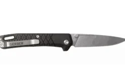 Couteau pliant Gerber Zilch GE001879 manche en nylon / fibres de verre noir 10,3cm