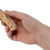 Couteau pliant Helle Kletten H662 manche en bois de bouleau frisé 8cm