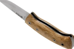 Couteau pliant Helle Kletten H662 manche en bois de bouleau frisé 8cm
