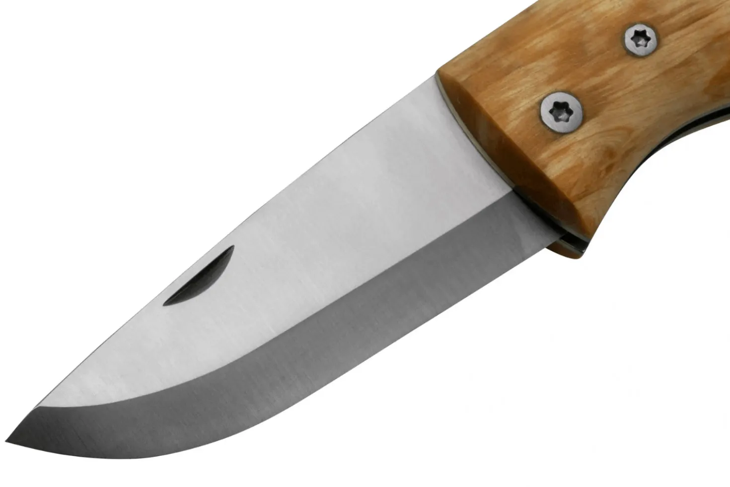 Couteau pliant Helle Nipa H657 manche en bois de bouleau 9,4cm