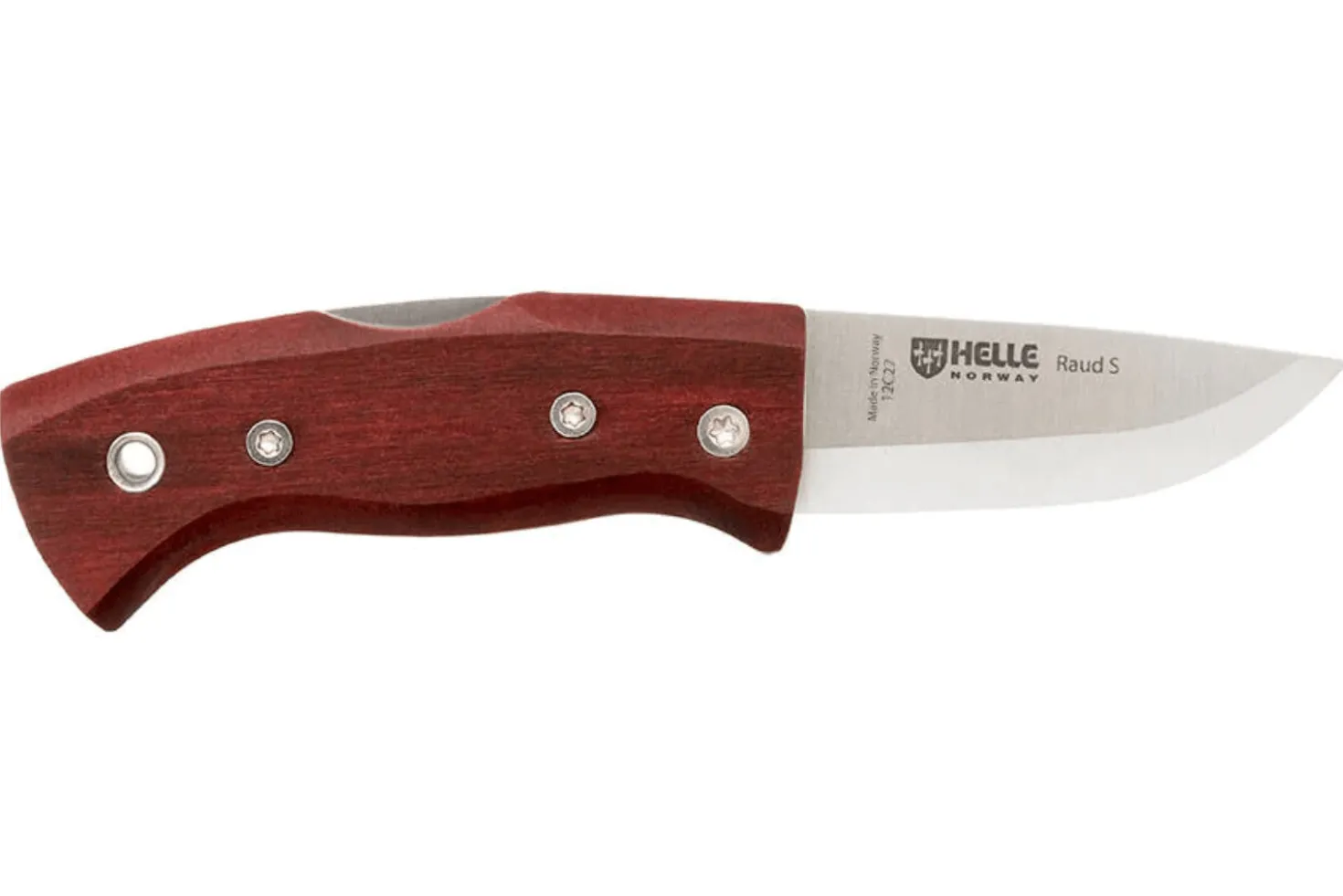Couteau pliant Helle Raud S H663 manche en bois de bouleau 8cm