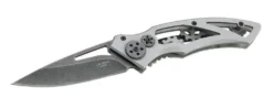 Couteau pliant Herbertz 295112 décor "engrenages" manche 12cm