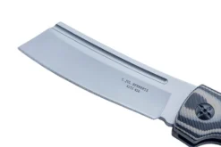 Couteau pliant Herbertz 598612 lame en couperet et manche bicolore en G10 11,5cm