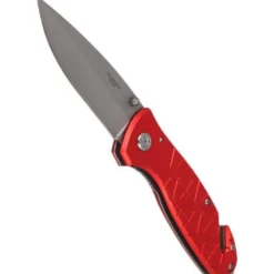 Couteau pliant Herbertz 200911 manche rouge 12cm + fonctions sécurité