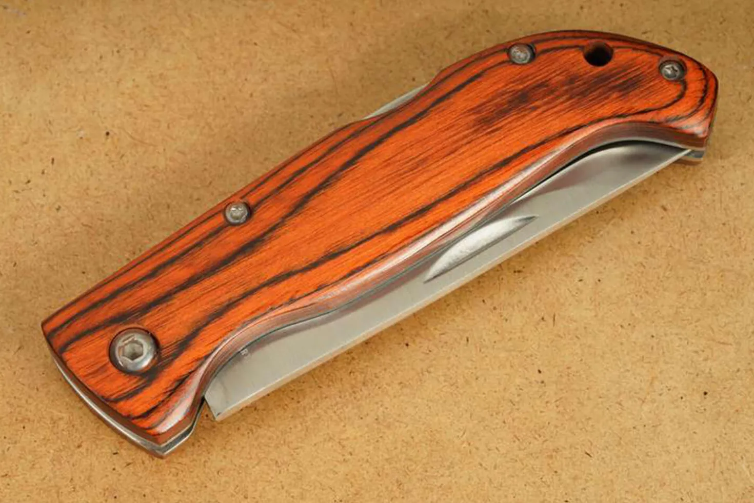 Couteau pliant Herbertz 598010 manche pakkawood 10,2cm