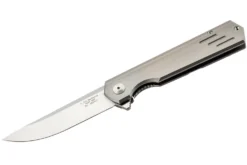 Couteau pliant Herbertz 203713 manche design fin et moderne en titane 12,2cm
