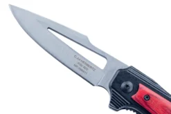 Couteau pliant Herbertz 596411 manche cranté à l'index en aluminium et pakkawood 11cm