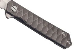 Couteau pliant Herbertz 593612 manche en titane TC4 gris 12cm