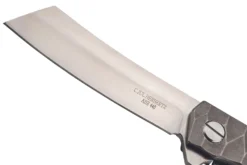 Couteau pliant Herbertz 593612 manche en titane TC4 gris 12cm