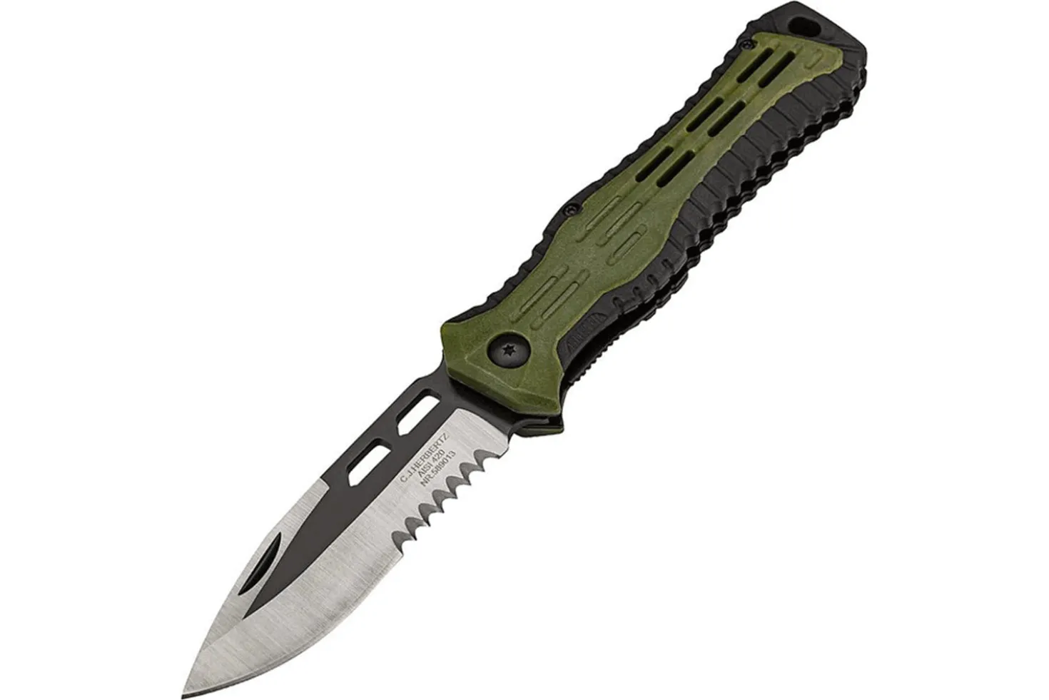 Couteau pliant Herbertz 589013 manche ABS 12.5cm