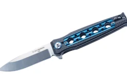 Couteau pliant Herbertz 597312 manche en fibre de carbone et aluminium percé 11,8cm