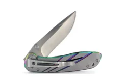 Couteau pliant Herbertz 200011 manche arc-en-ciel en acier 11cm