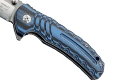 Couteau pliant Herbertz 583212 manche G10 antidérapant bicolore 11,5cm + étui