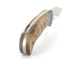 Couteau pliant Herbertz 337612 manche bois de racine 12cm