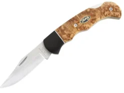 Couteau pliant Herbertz 337612 manche bois de racine 12cm