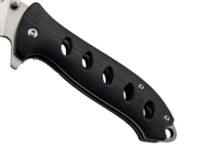 Couteau pliant Herbertz 309612 manche en G10 noir léger et ajouré 12cm