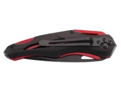 Couteau pliant Herbertz 576212 manche 12cm alu noir/rouge