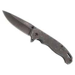 Couteau pliant Herbertz Top Collection 532412 manche 12cm gouttes stonewashed + coffret