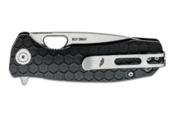 Couteau pliant Honey Badger Flipper Small 01HO008 manche nylon / fibres de verre noir 9,4cm