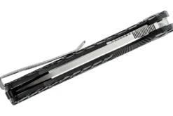 Couteau pliant Honey Badger Flipper Small 01HO008 manche nylon / fibres de verre noir 9,4cm