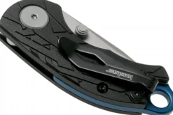 Couteau pliant Kershaw Aftereffect KS.1180 manche en nylon/fibre de verre noir motif angulaire 7,6cm