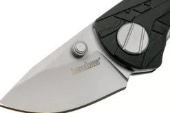 Couteau pliant Kershaw Aftereffect KS.1180 manche en nylon/fibre de verre noir motif angulaire 7,6cm