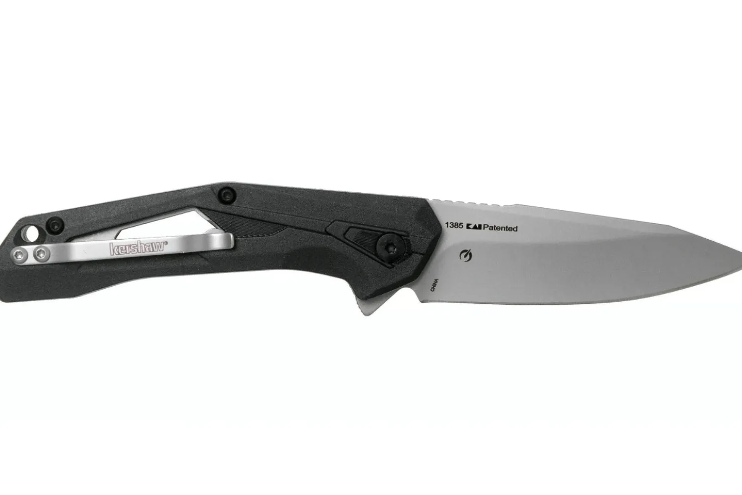 Couteau pliant Kershaw Airlock KS.1385 manche ajouré en nylon/fibre de verre 10,8cm