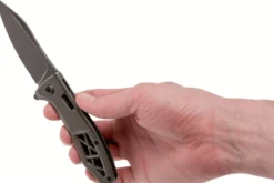 Couteau pliant Kershaw Boilermaker KS.3475 manche tout en acier marron 10,8cm