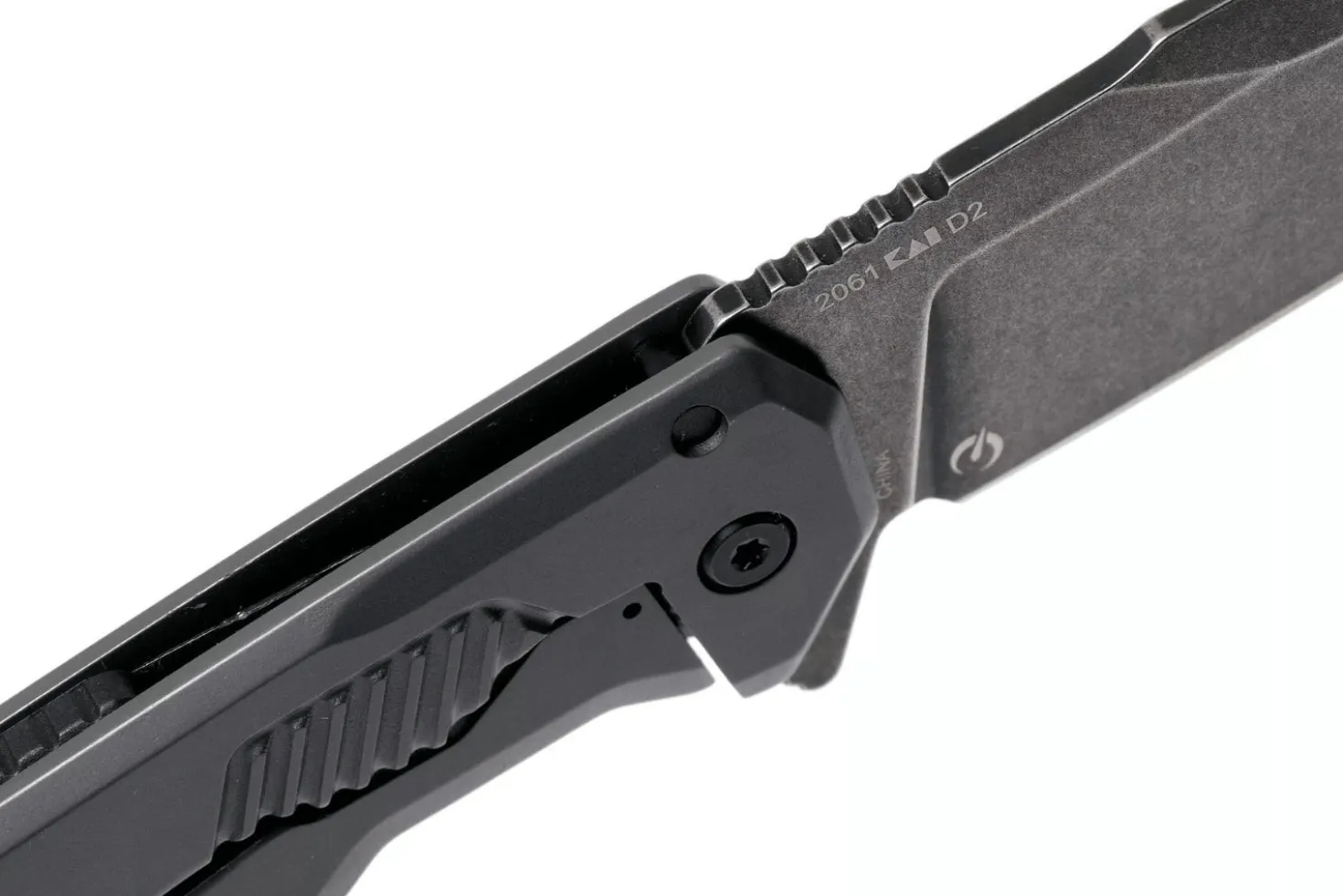 Couteau pliant Kershaw Cannonball KS.2061 blackwash manche en acier gris 11,4cm