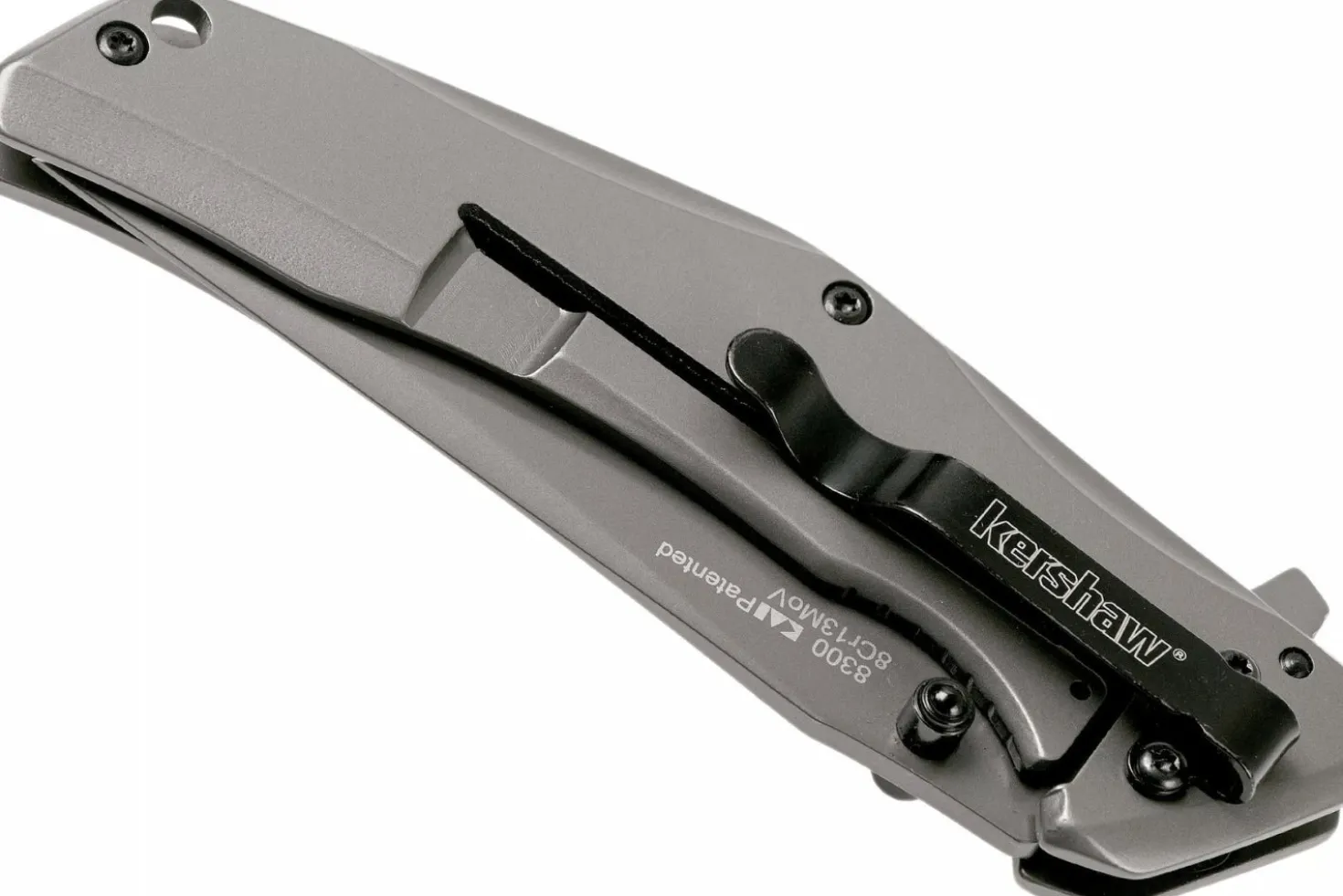 Couteau pliant Kershaw Duojet KS.8300 manche en acier/fibres de carbone 11,4cm