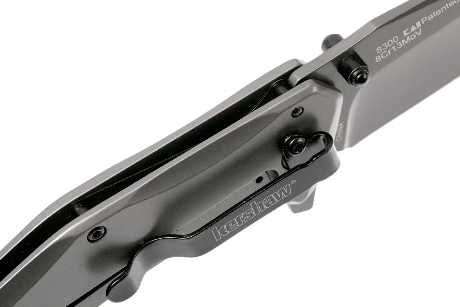 Couteau pliant Kershaw Duojet KS.8300 manche en acier/fibres de carbone 11,4cm
