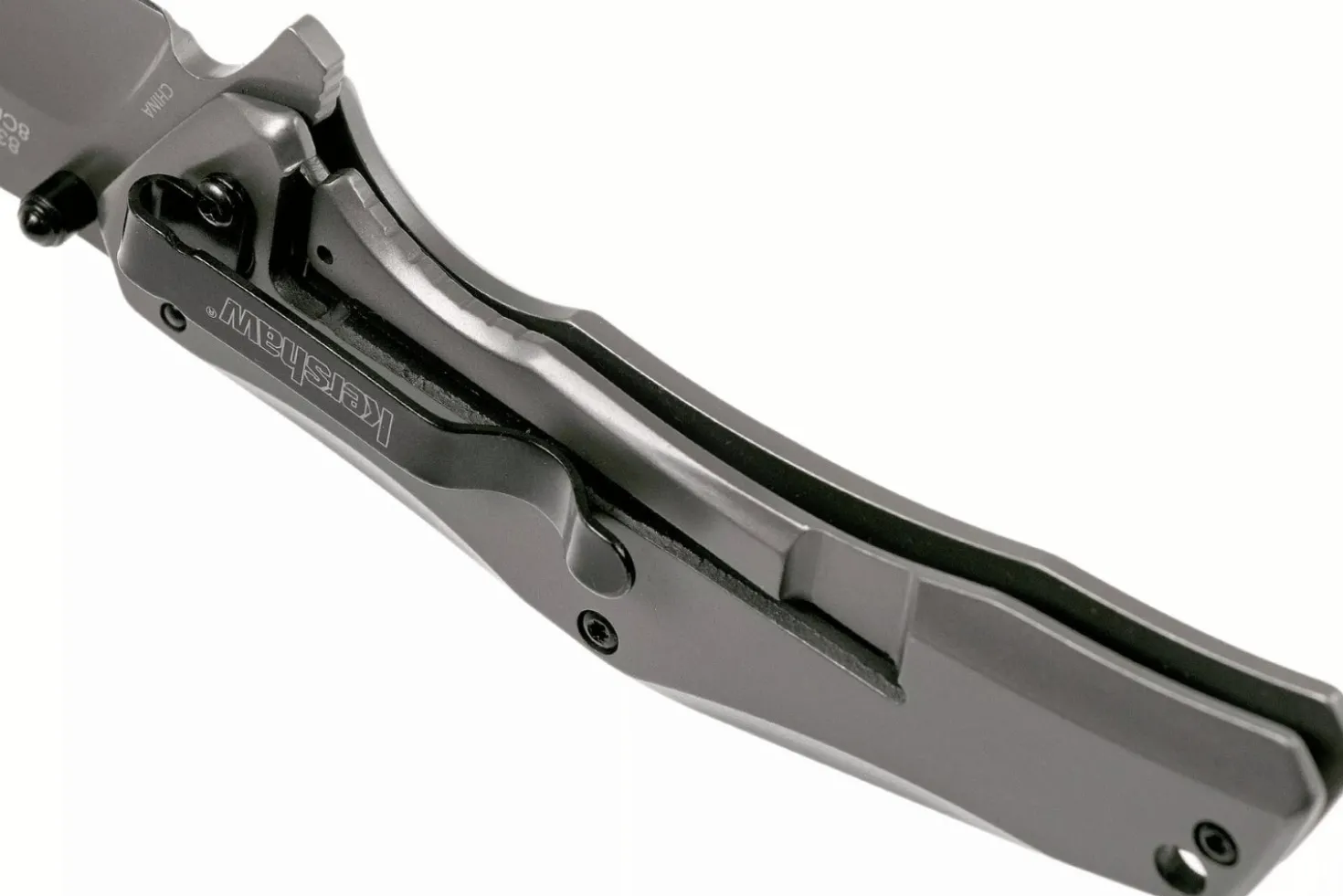 Couteau pliant Kershaw Duojet KS.8300 manche en acier/fibres de carbone 11,4cm