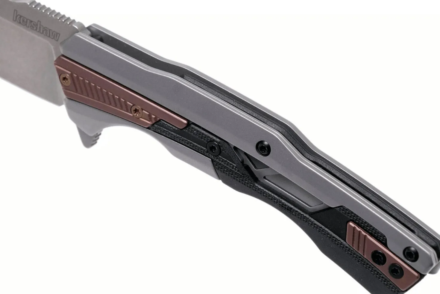 Couteau pliant Kershaw End Game KS.2095 manche en nylon/fibre de verre et acier inox 10,8cm