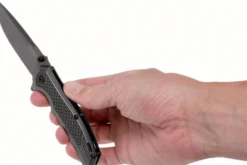 Couteau pliant Kershaw Fringe KS.8310 manche en acier/fibres de carbone 10,5cm