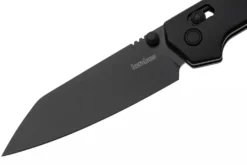 Couteau pliant Kershaw Iridium Reverse Tanto Black 2038RBLK manche en aluminium noir 11,4cm