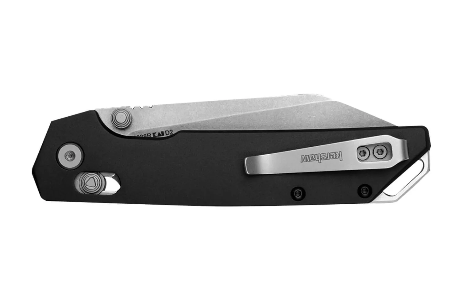 Couteau pliant Kershaw Iridium KS.2038R manche en aluminium noir 11,4cm