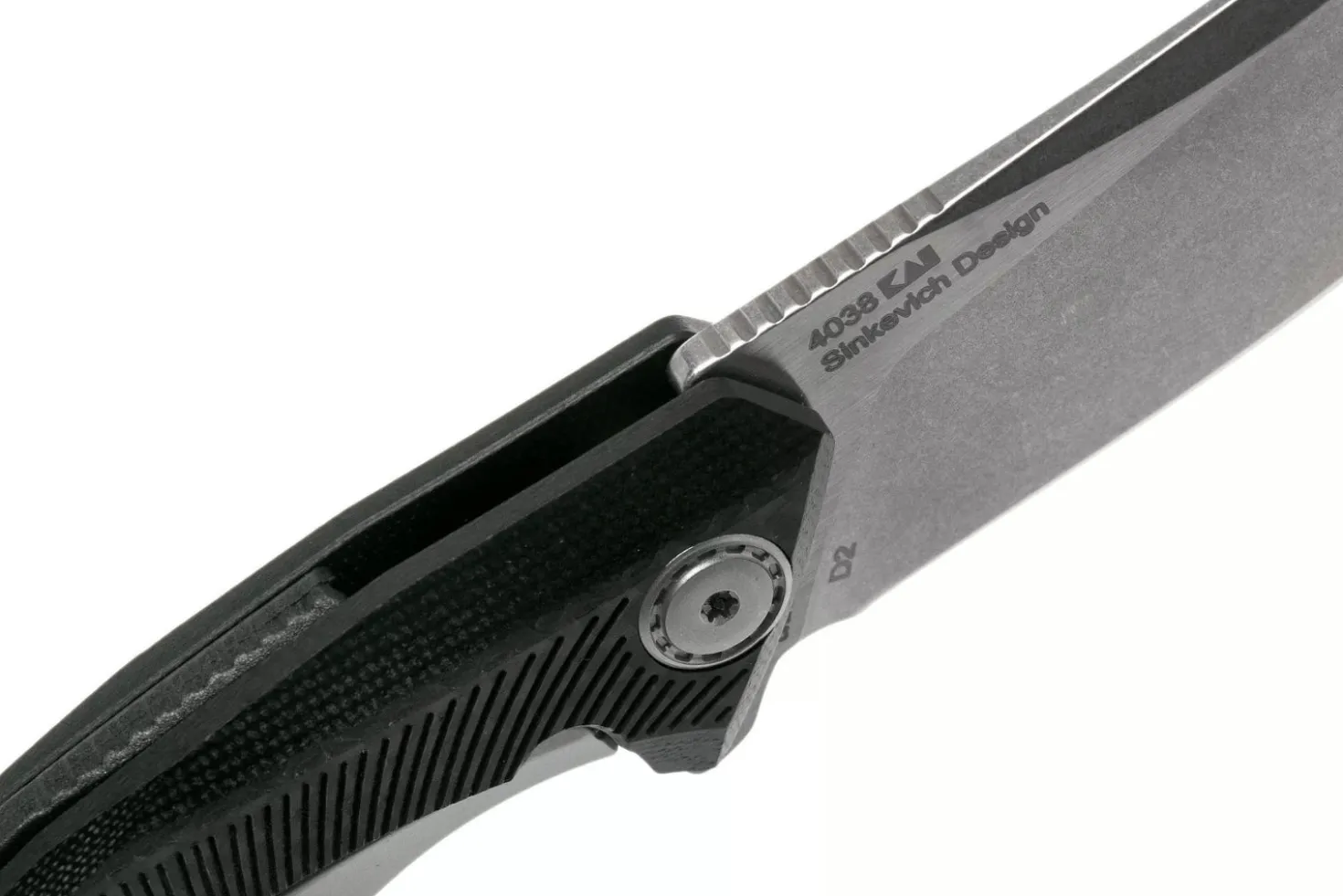 Couteau pliant Kershaw KS.4038 Tumbler manche en G10 et fibre de carbone noir 10,2cm
