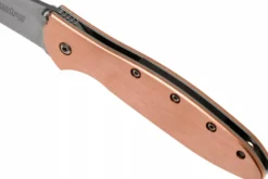 Couteau pliant Kershaw Leek Copper KS.1660CU manche en cuivre 10,3cm