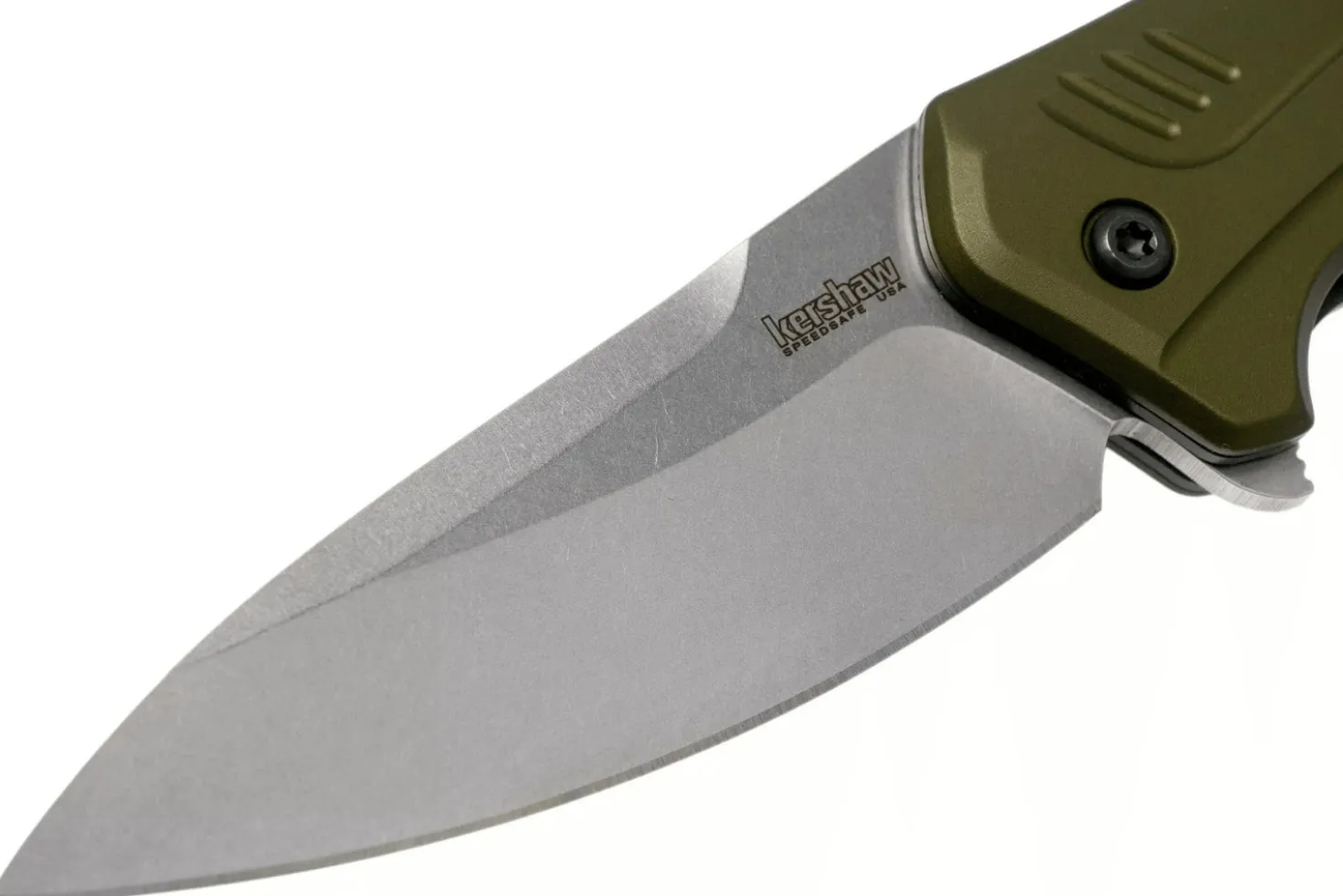 Couteau pliant Kershaw Link Olive KS.1776OLSW manche en aluminium anodisé vert 11,2cm