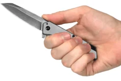 Couteau pliant Kershaw Misdirect KS.1365 manche en acier inoxydable gris 10,1cm