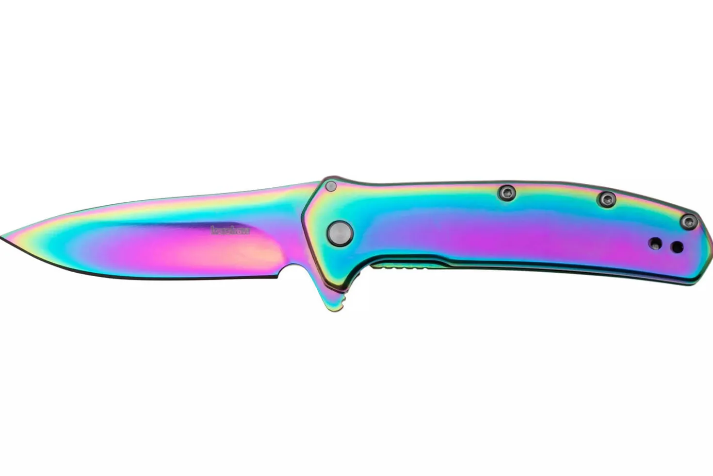 Couteau pliant Kershaw Outcome KS.2044RBW manche en acier inoxydable 9,8cm